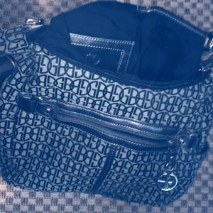 Giani Bernini Bags - Giani Bernini Hobo handbag (grey/black/silver) Giani Bernini Bags - Giani Bernini Hobo handbag (grey/black/silver)